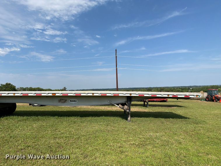 image for item FH6181 2007 Reinke flatbed trailer