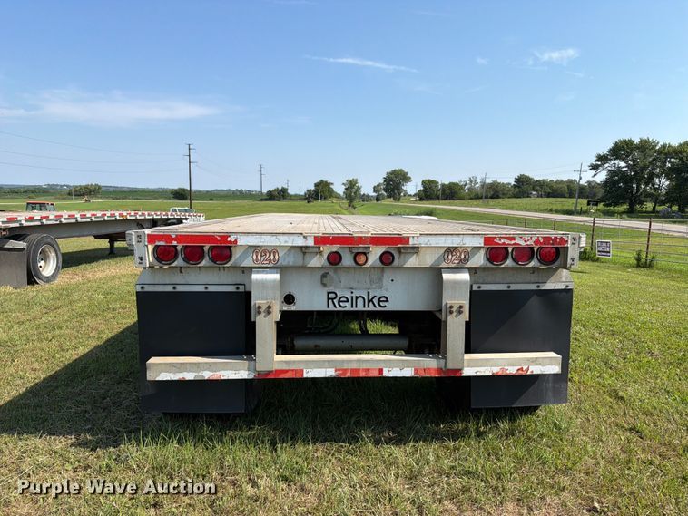 image for item FH6181 2007 Reinke flatbed trailer