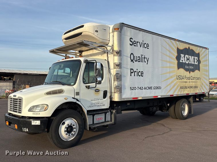 2013 Freightliner Business Class M2 refrigerated truck
