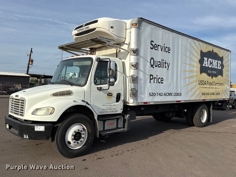 2013 Freightliner Business Class M2 refrigerated truck