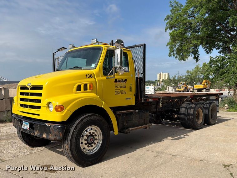 1999 Sterling L7500 flatbed truck