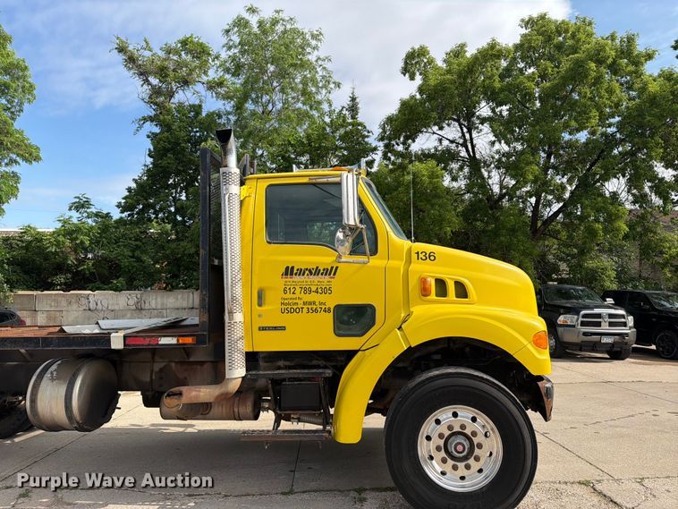 image for item FK0253 1999 Sterling L7500 flatbed truck