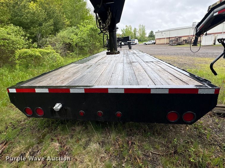 image for item FK1492 2011 Coyote Manufacturing flatbed trailer