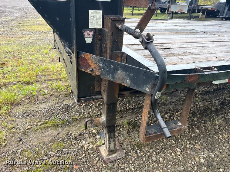 image for item FK1492 2011 Coyote Manufacturing flatbed trailer