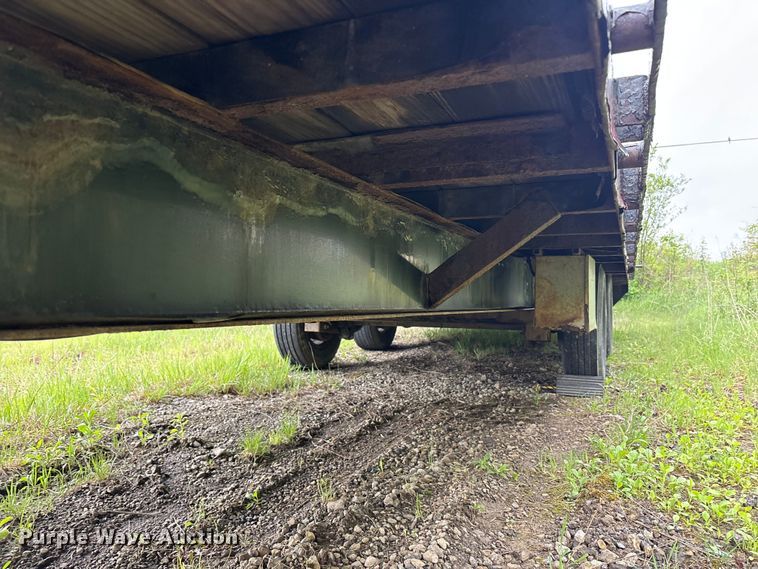image for item FK1492 2011 Coyote Manufacturing flatbed trailer