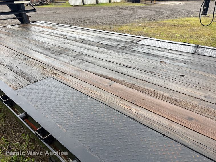 image for item FK1492 2011 Coyote Manufacturing flatbed trailer