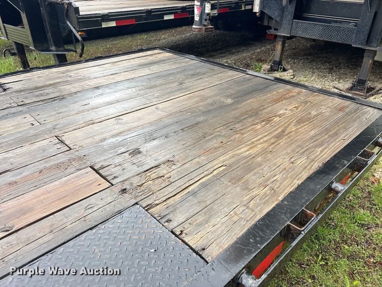 image for item FK1492 2011 Coyote Manufacturing flatbed trailer