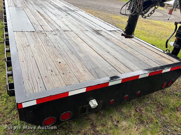image for item FK1492 2011 Coyote Manufacturing flatbed trailer