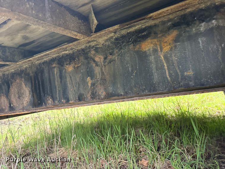 image for item FK1492 2011 Coyote Manufacturing flatbed trailer