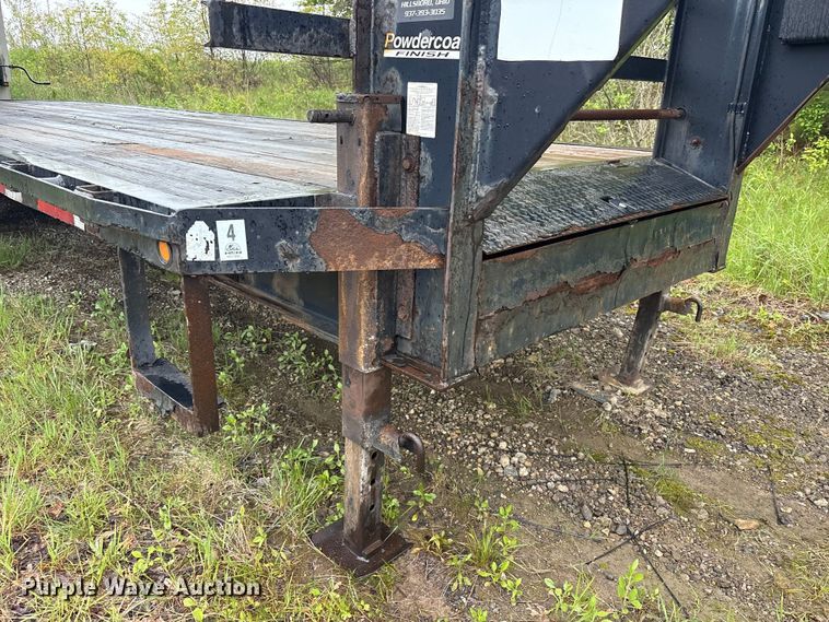image for item FK1492 2011 Coyote Manufacturing flatbed trailer