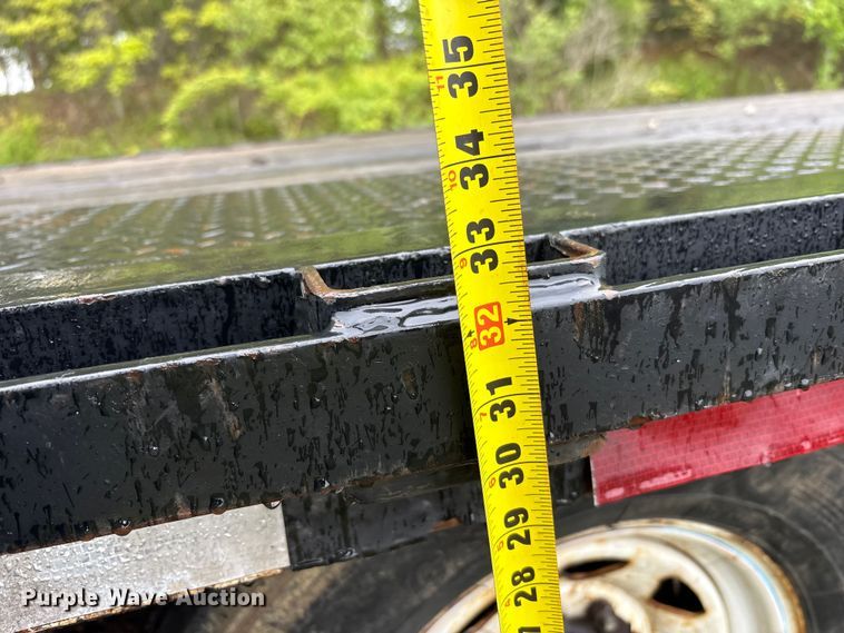 image for item FK1492 2011 Coyote Manufacturing flatbed trailer