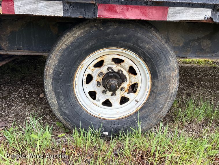 image for item FK1492 2011 Coyote Manufacturing flatbed trailer