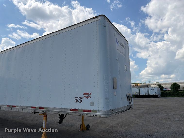 image for item FK3151 2005 Wabash dry van trailer