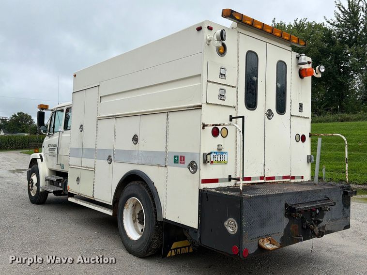 image for item FK3586 1999 Freightliner FL70 utility / service truck
