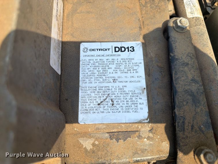 image for item FK4582 2024 Freightliner Cascadia 126 semi truck
