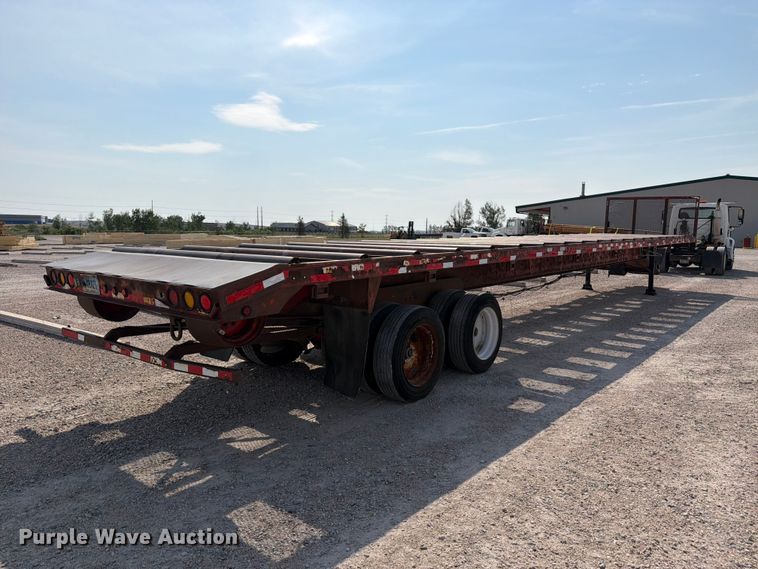 image for item FM7623 2008 D.H. Trussmaster tilt-deck truss trailer