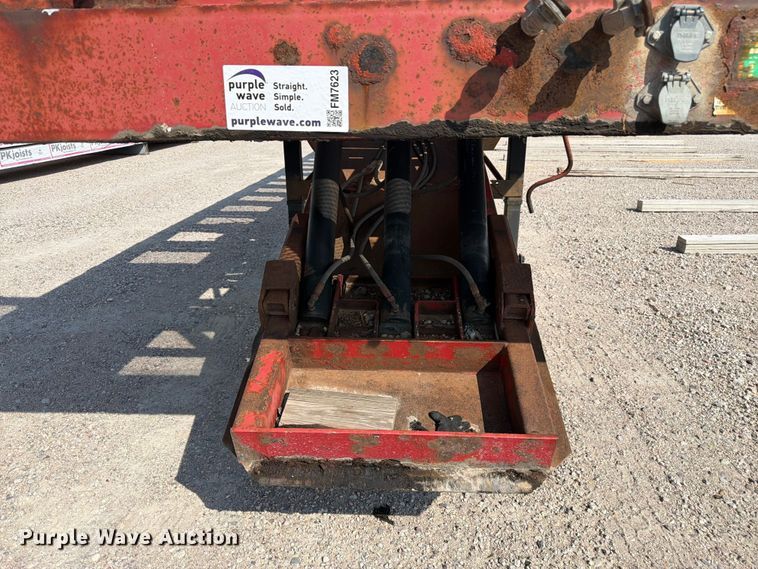 image for item FM7623 2008 D.H. Trussmaster tilt-deck truss trailer
