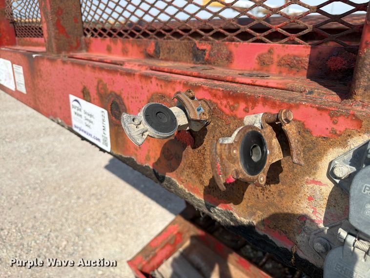 image for item FM7623 2008 D.H. Trussmaster tilt-deck truss trailer
