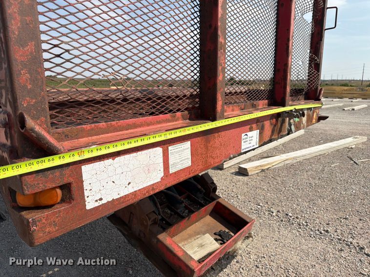image for item FM7623 2008 D.H. Trussmaster tilt-deck truss trailer
