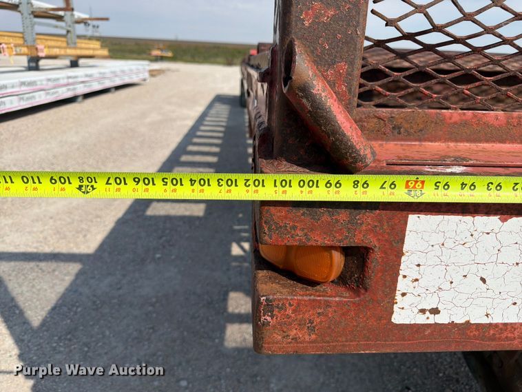 image for item FM7623 2008 D.H. Trussmaster tilt-deck truss trailer
