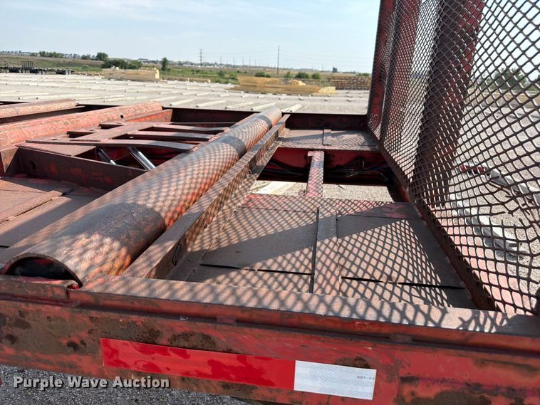 image for item FM7623 2008 D.H. Trussmaster tilt-deck truss trailer
