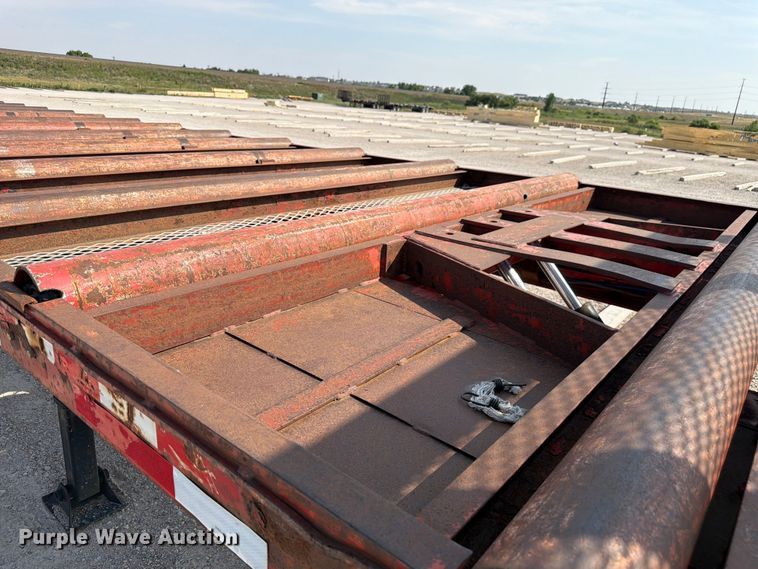 image for item FM7623 2008 D.H. Trussmaster tilt-deck truss trailer