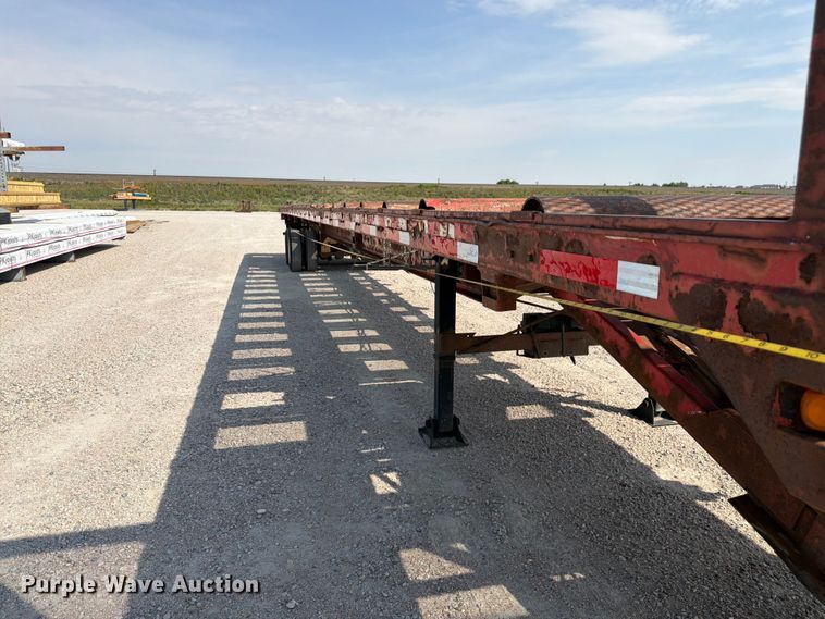 image for item FM7623 2008 D.H. Trussmaster tilt-deck truss trailer