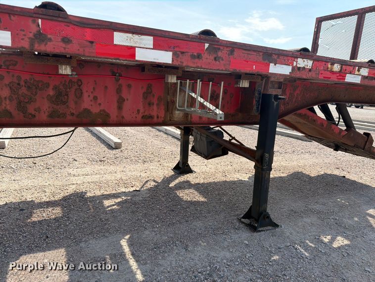 image for item FM7623 2008 D.H. Trussmaster tilt-deck truss trailer