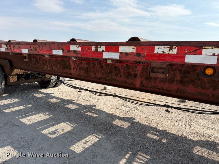 image for item FM7623 2008 D.H. Trussmaster tilt-deck truss trailer