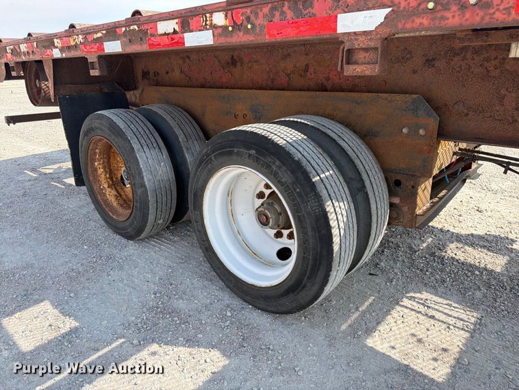 image for item FM7623 2008 D.H. Trussmaster tilt-deck truss trailer