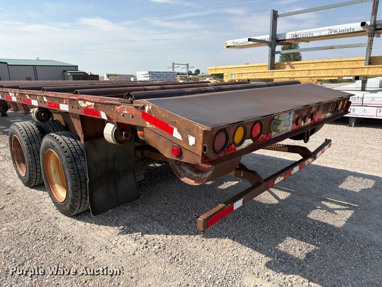image for item FM7623 2008 D.H. Trussmaster tilt-deck truss trailer