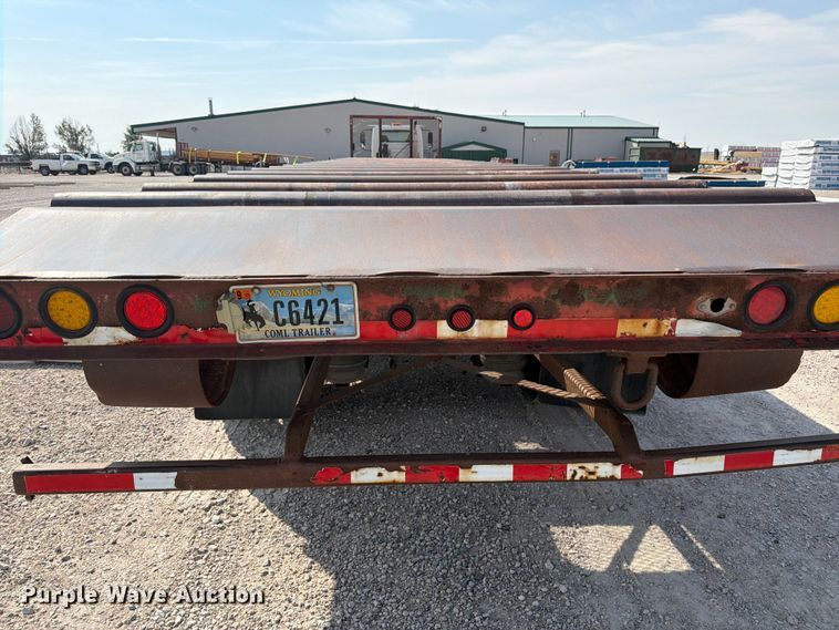 image for item FM7623 2008 D.H. Trussmaster tilt-deck truss trailer