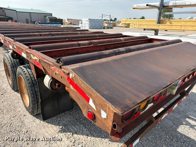 image for item FM7623 2008 D.H. Trussmaster tilt-deck truss trailer