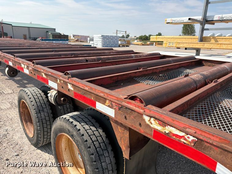 image for item FM7623 2008 D.H. Trussmaster tilt-deck truss trailer