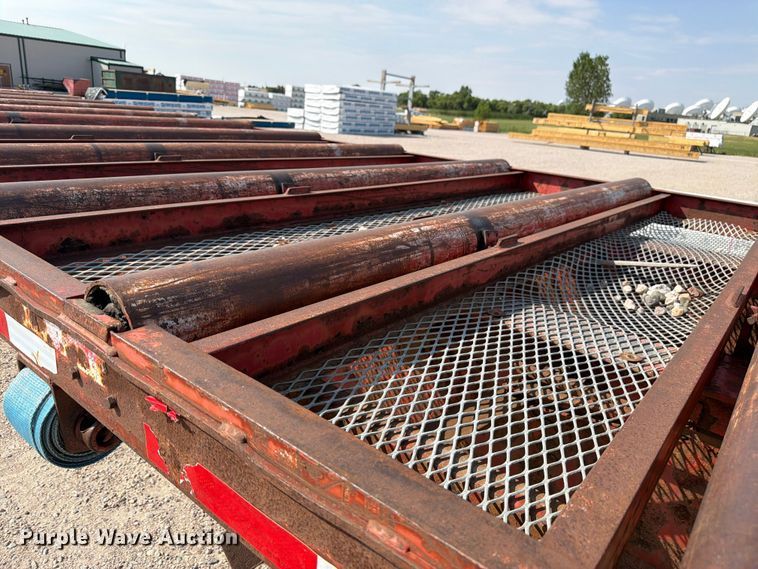 image for item FM7623 2008 D.H. Trussmaster tilt-deck truss trailer