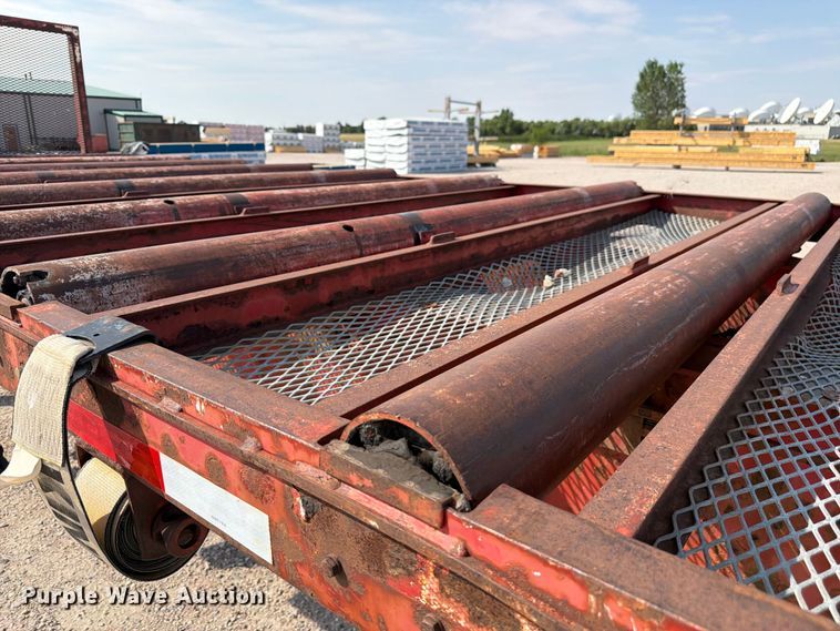 image for item FM7623 2008 D.H. Trussmaster tilt-deck truss trailer