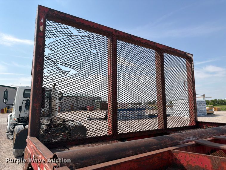 image for item FM7623 2008 D.H. Trussmaster tilt-deck truss trailer