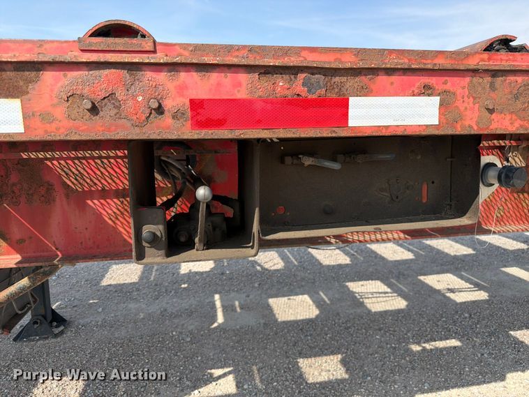 image for item FM7623 2008 D.H. Trussmaster tilt-deck truss trailer