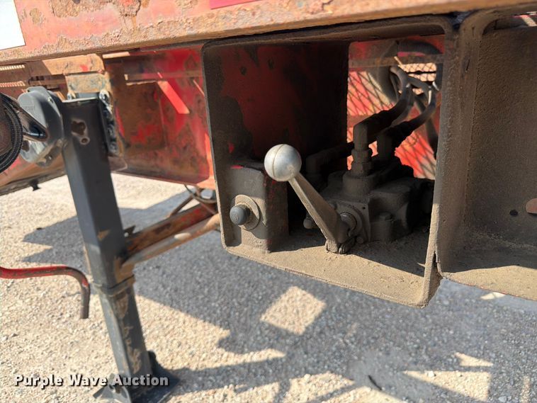 image for item FM7623 2008 D.H. Trussmaster tilt-deck truss trailer
