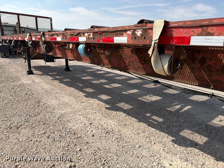 image for item FM7623 2008 D.H. Trussmaster tilt-deck truss trailer