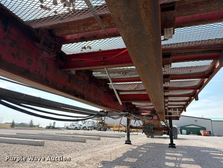 image for item FM7623 2008 D.H. Trussmaster tilt-deck truss trailer