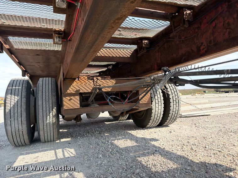 image for item FM7623 2008 D.H. Trussmaster tilt-deck truss trailer