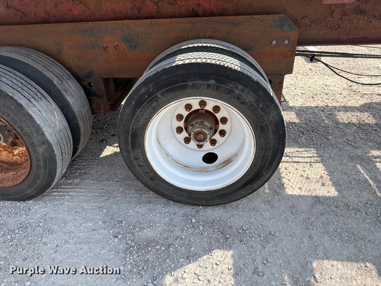 image for item FM7623 2008 D.H. Trussmaster tilt-deck truss trailer