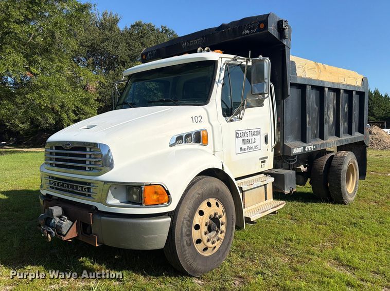2005 Sterling Acterra dump truck