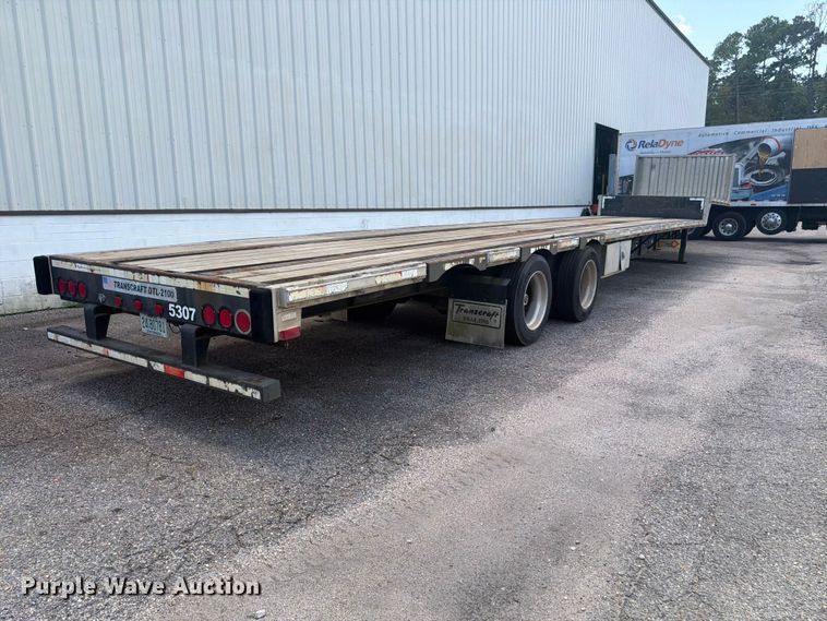 image for item FN2043 2008 Transcraft DTL-2100 RS2 drop deck trailer