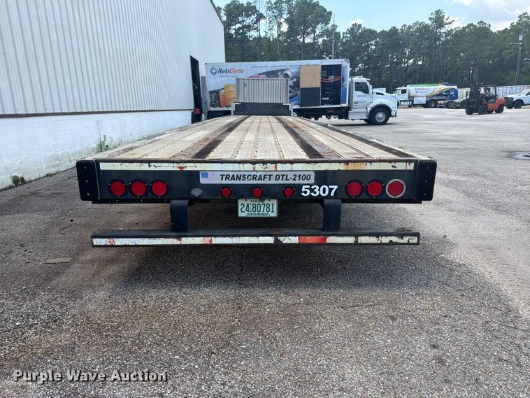 image for item FN2043 2008 Transcraft DTL-2100 RS2 drop deck trailer