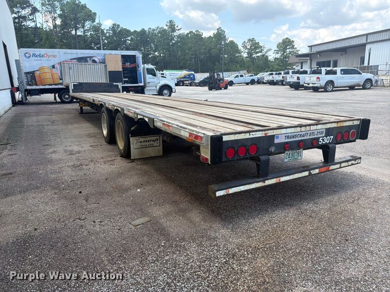 image for item FN2043 2008 Transcraft DTL-2100 RS2 drop deck trailer