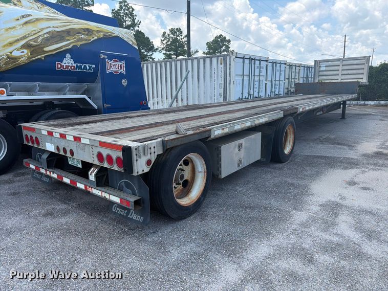 image for item FN2044 2005 Great Dane GPDLWSAR drop deck trailer