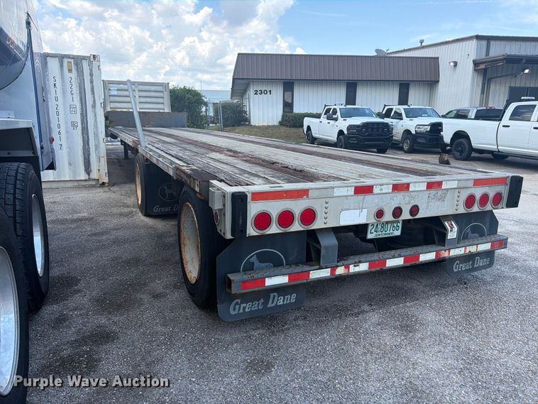 image for item FN2044 2005 Great Dane GPDLWSAR drop deck trailer