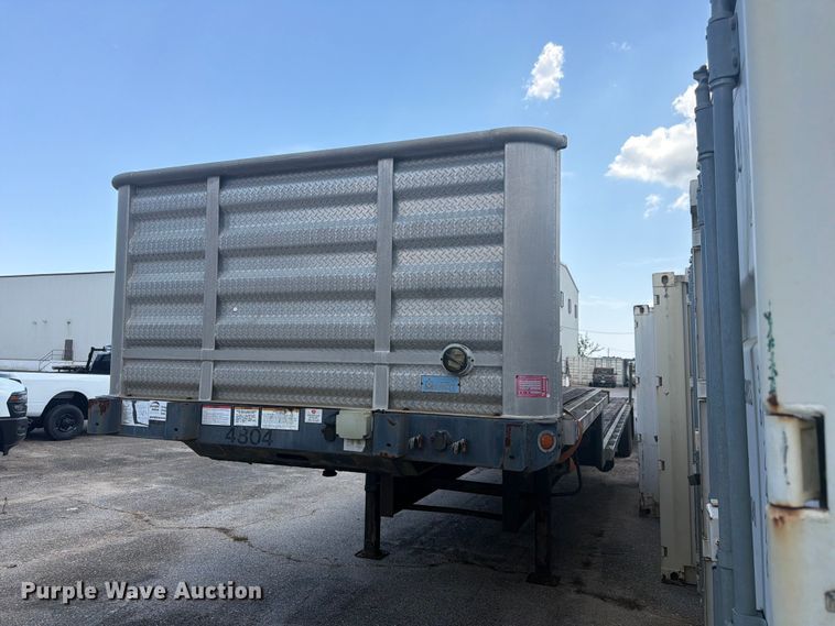 image for item FN2044 2005 Great Dane GPDLWSAR drop deck trailer